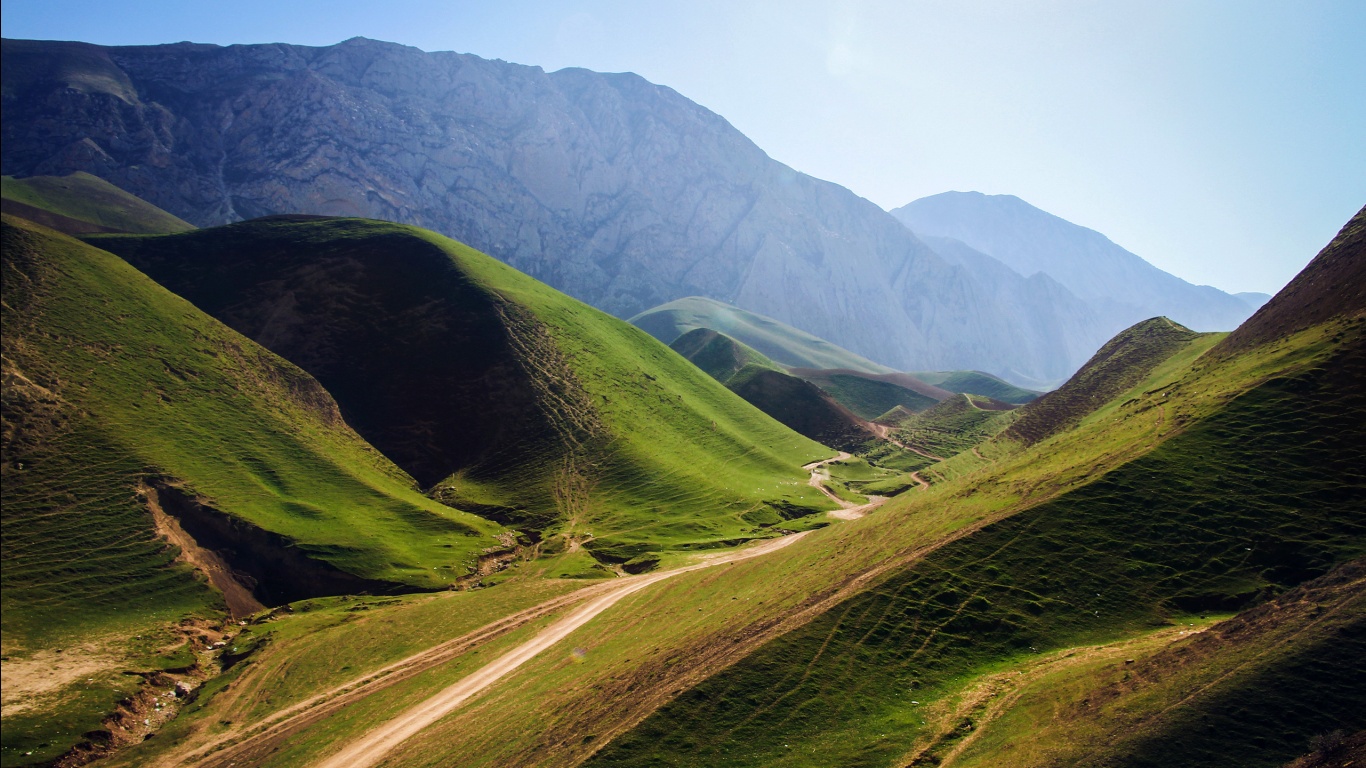 Green Mountains Afghanistan Wallpaper HD