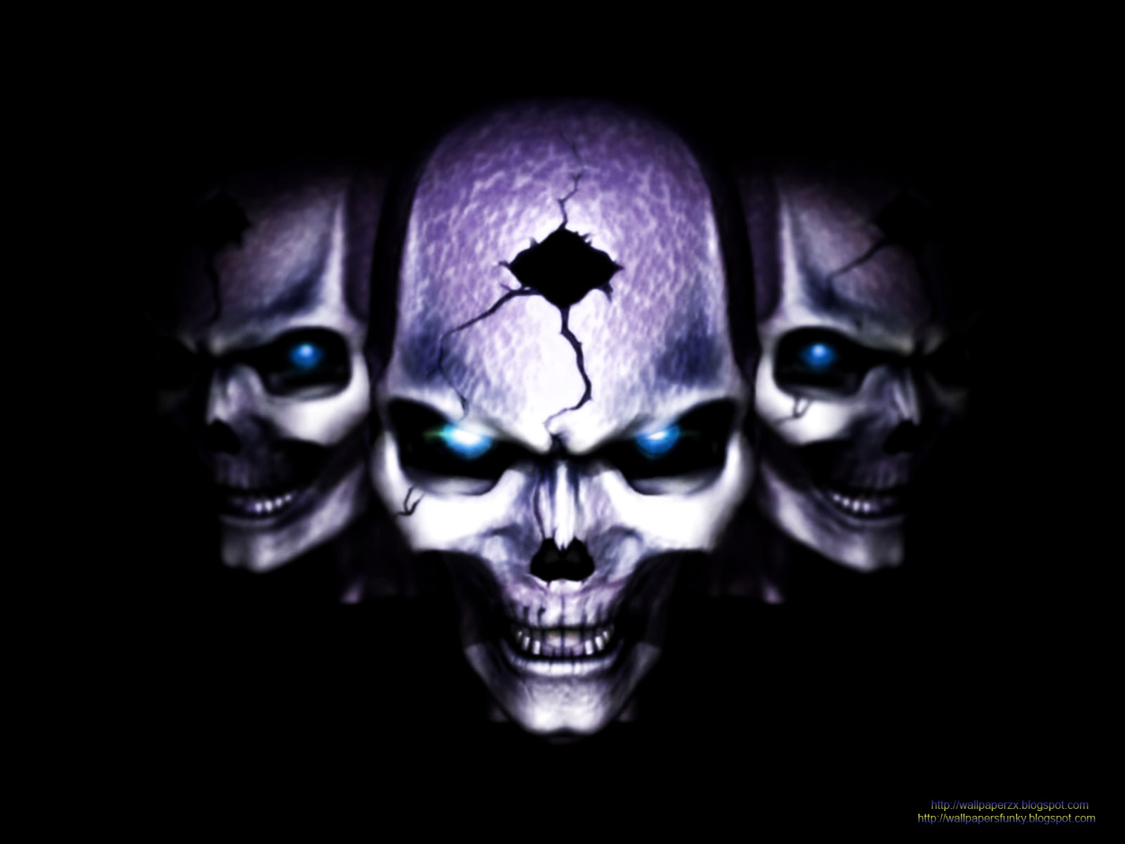 All Type Wallpaper Gothic Skull Black Darkside