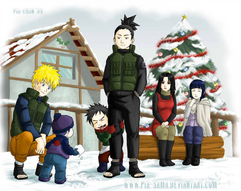 Naruto Christmas By Pia Sama