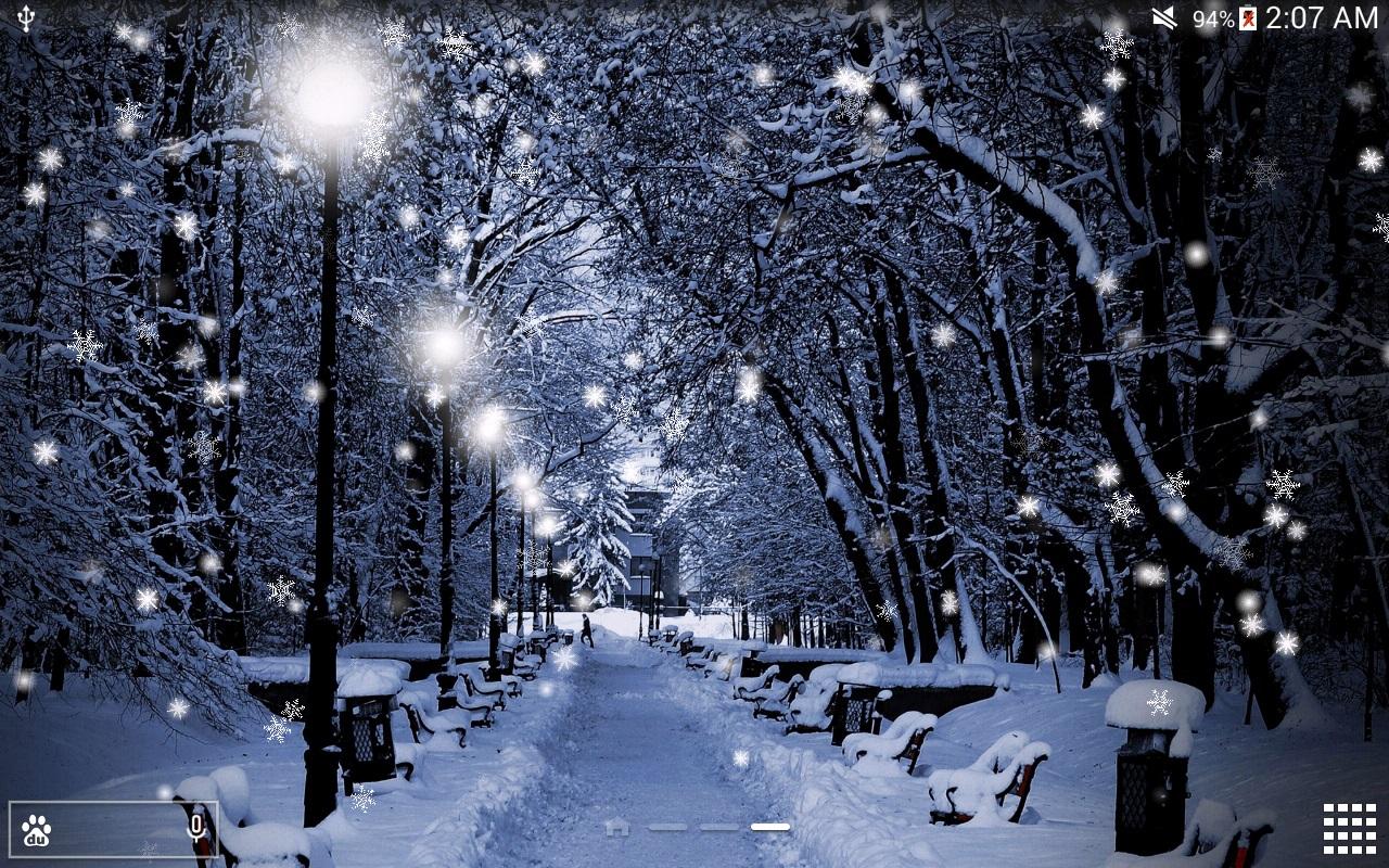 Winter Snow Live Wallpaper PRO   Android apps op Google Play