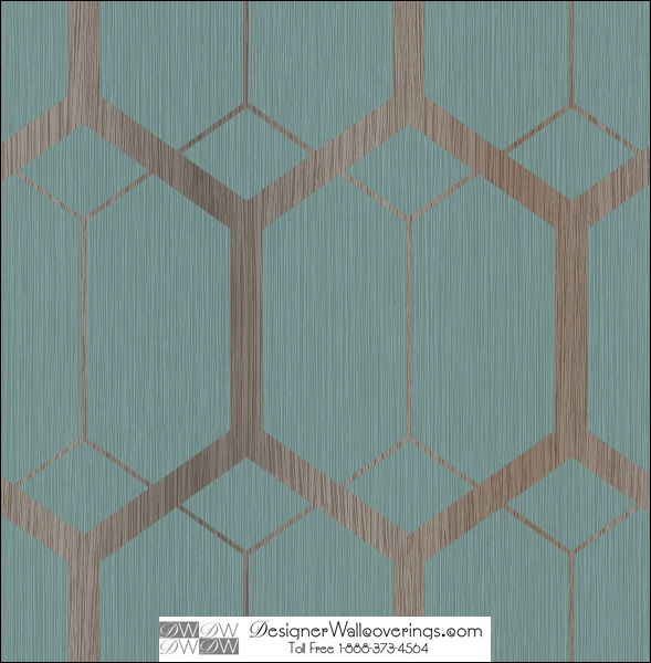 Modern Marvel Large Scale Geometric Wall Paper Mod