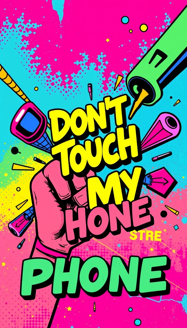 Don T Touch My Phone Wallpaper