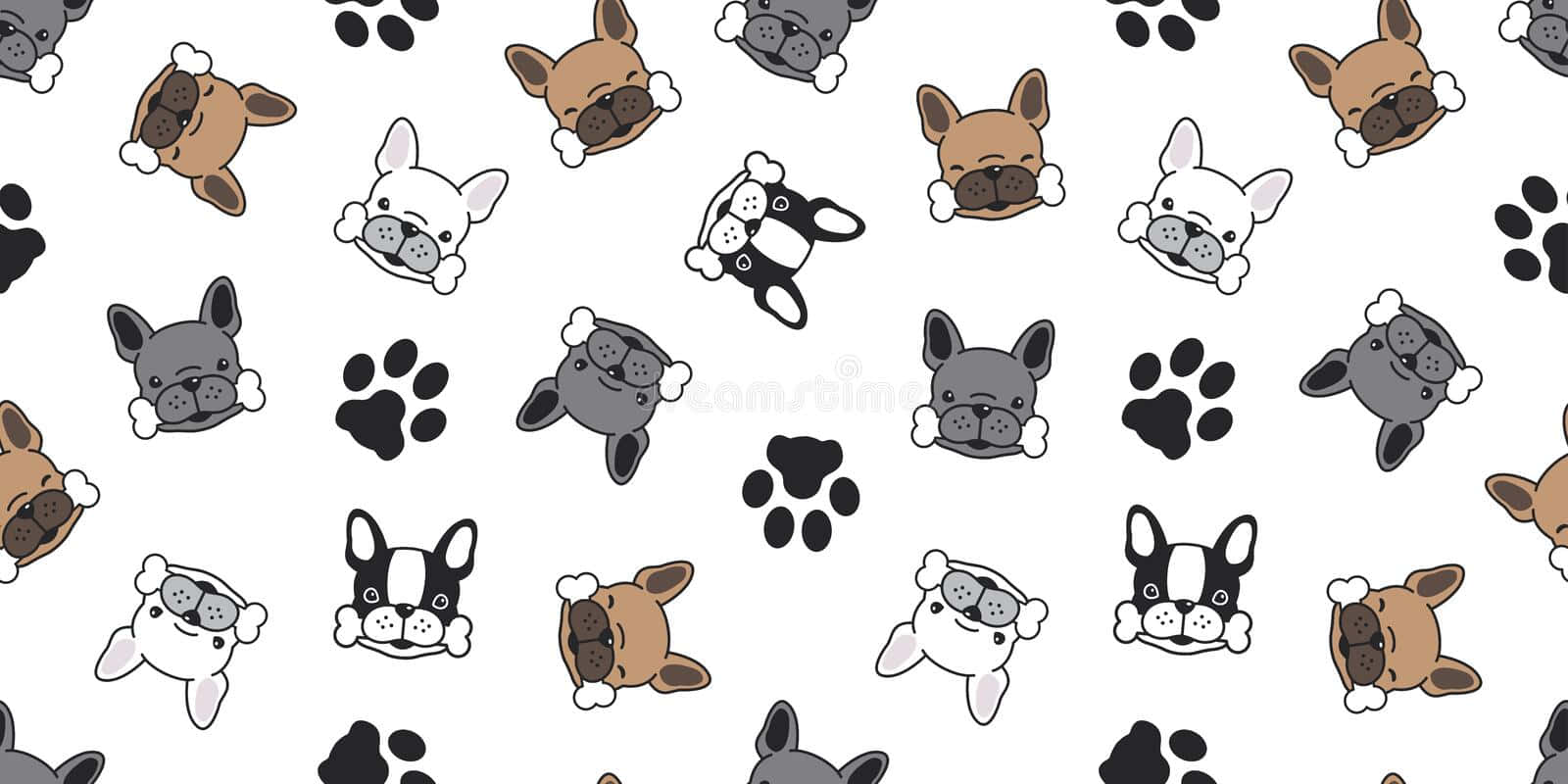 Cute Cartoon Dog Wallpaper