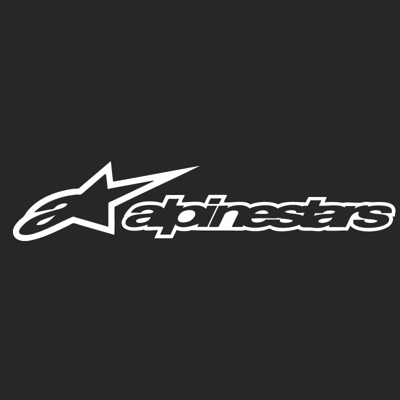 Alpinestars Logo Racing Black