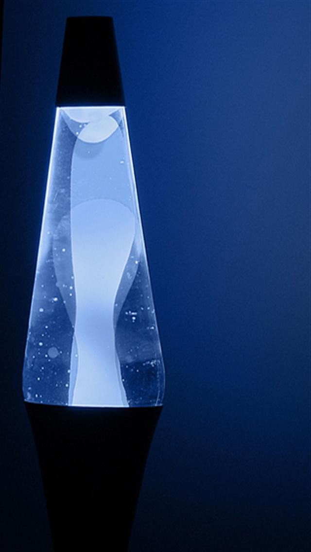 Blue Lava Lamp iPhone Wallpaper S 3g