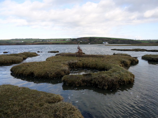 Wicker Kayaker On The Estuary C Ceridwen Geograph Britain And