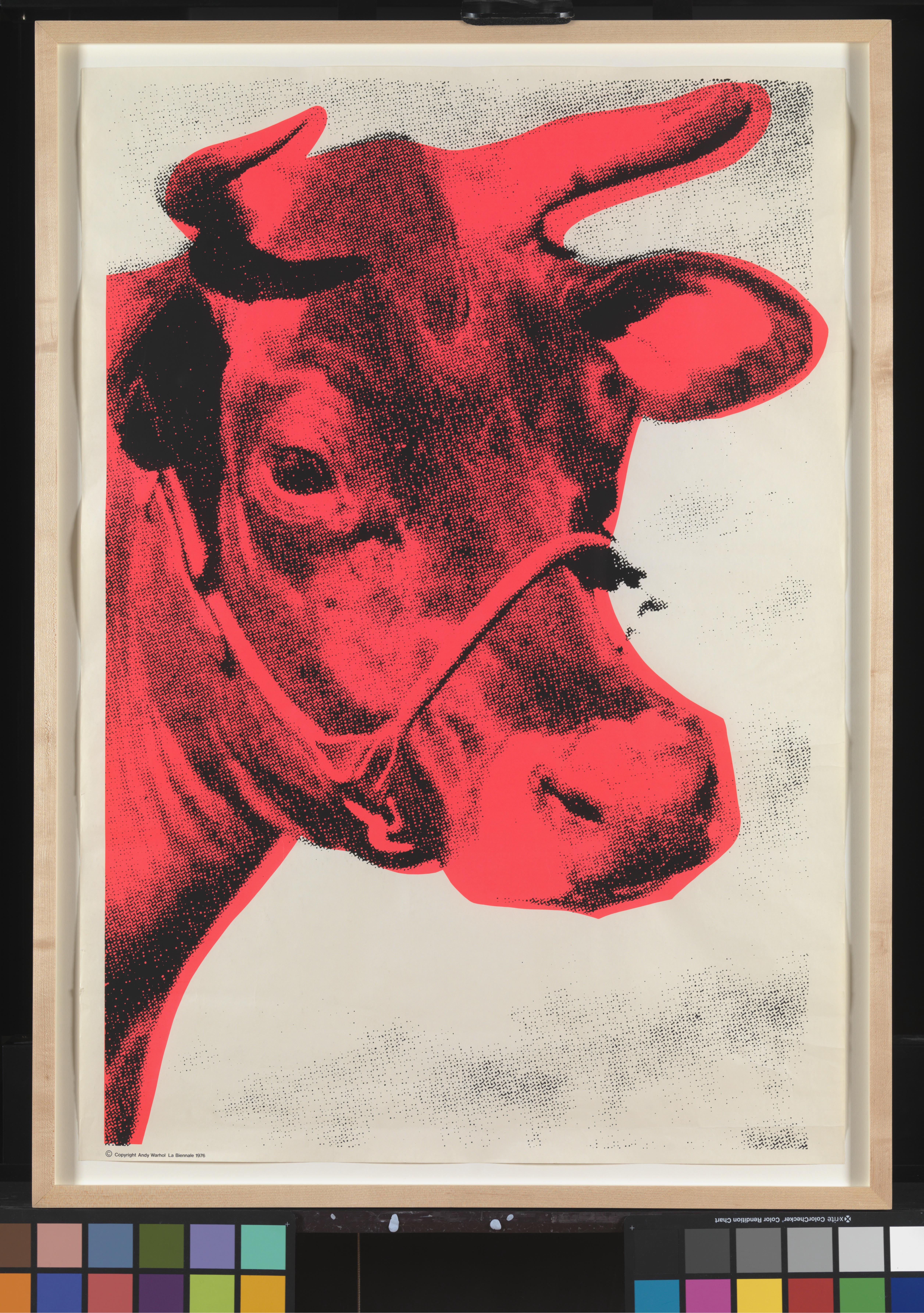 Displaying Image For Andy Warhol Cow Wallpaper
