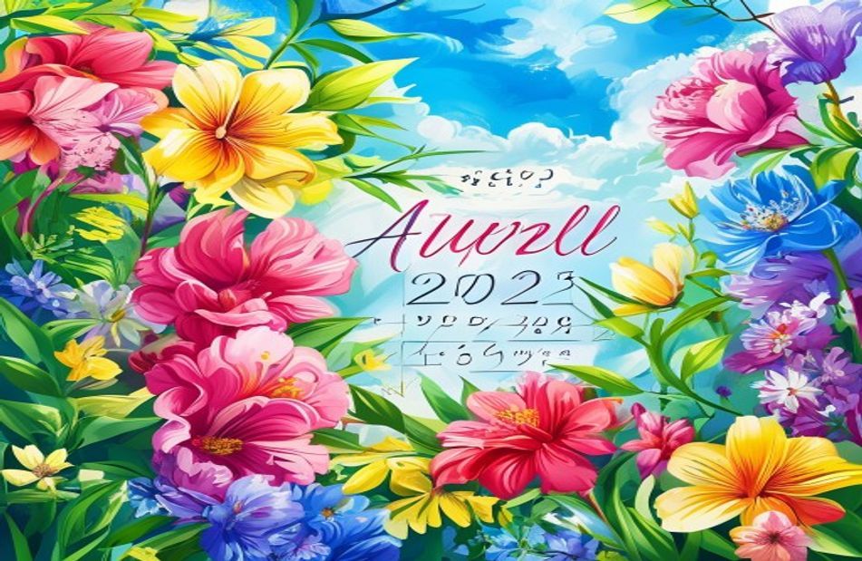 April Calendar Wallpaper