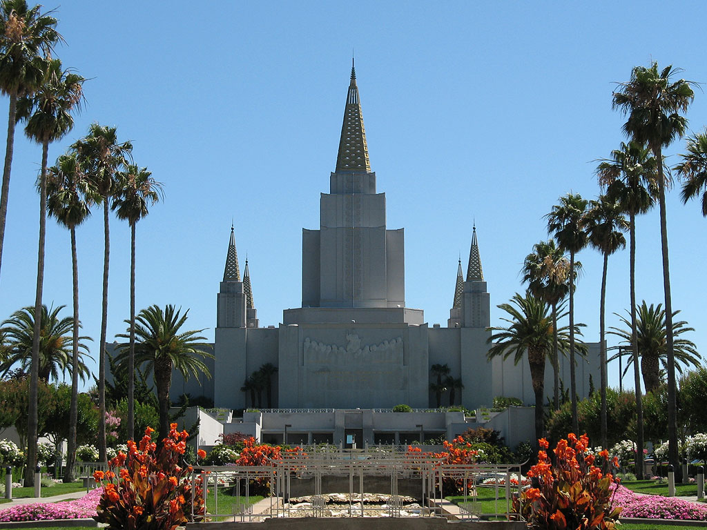 Oakland California Lds Mormon Temple Photograph