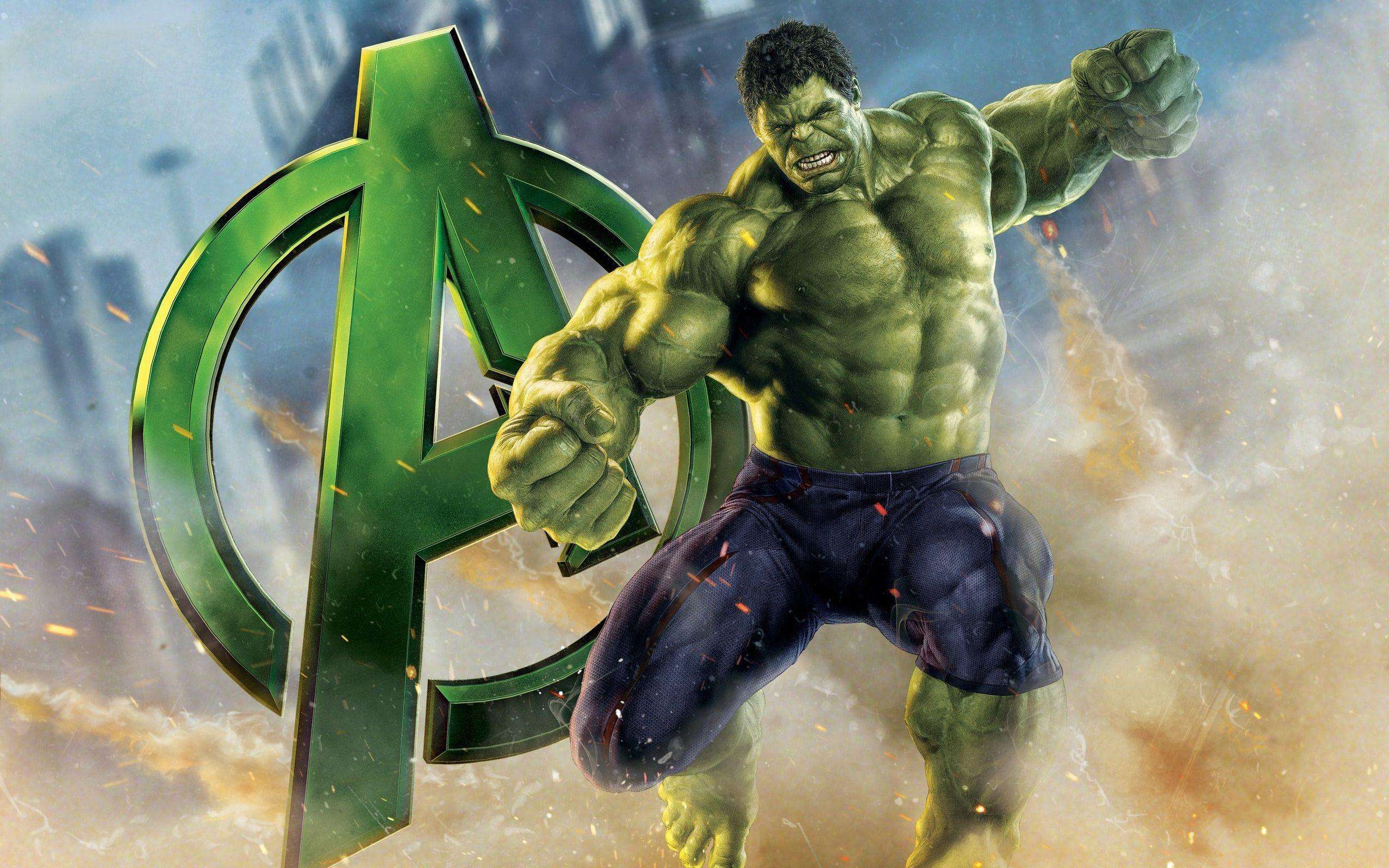Wallpaper Avengers Hulk Smash
