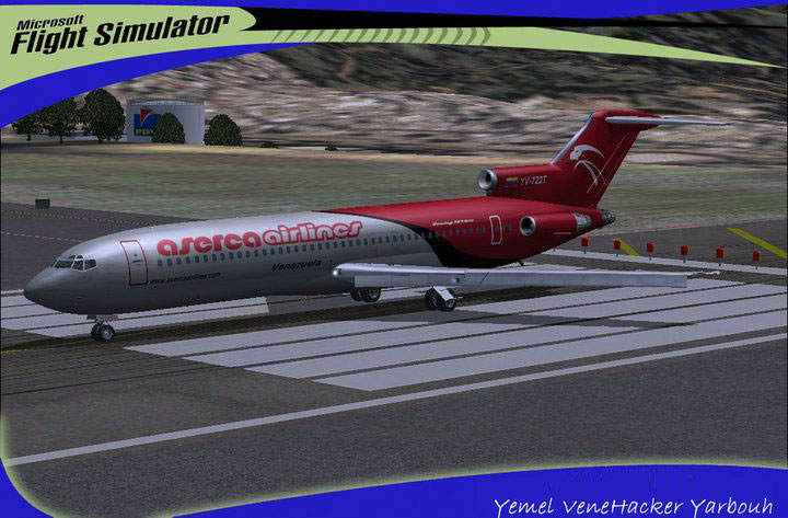 Screenshot Of Ozark Airlines Boeing In Flight Auto Design