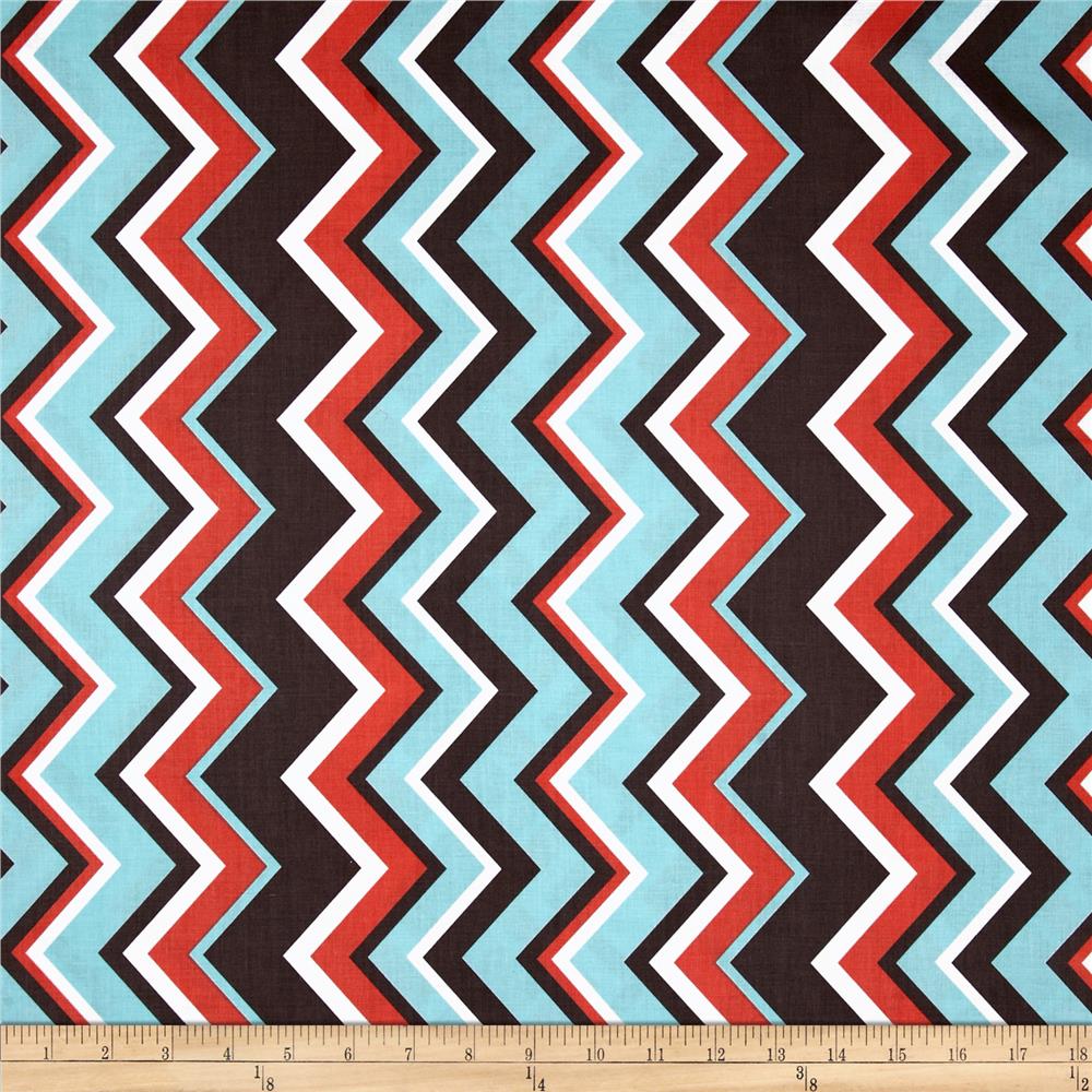 Coral Chevron Wallpaper Teal And