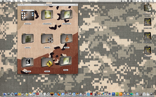 Acu Desktop With Desert Camo Window Photo Sharing