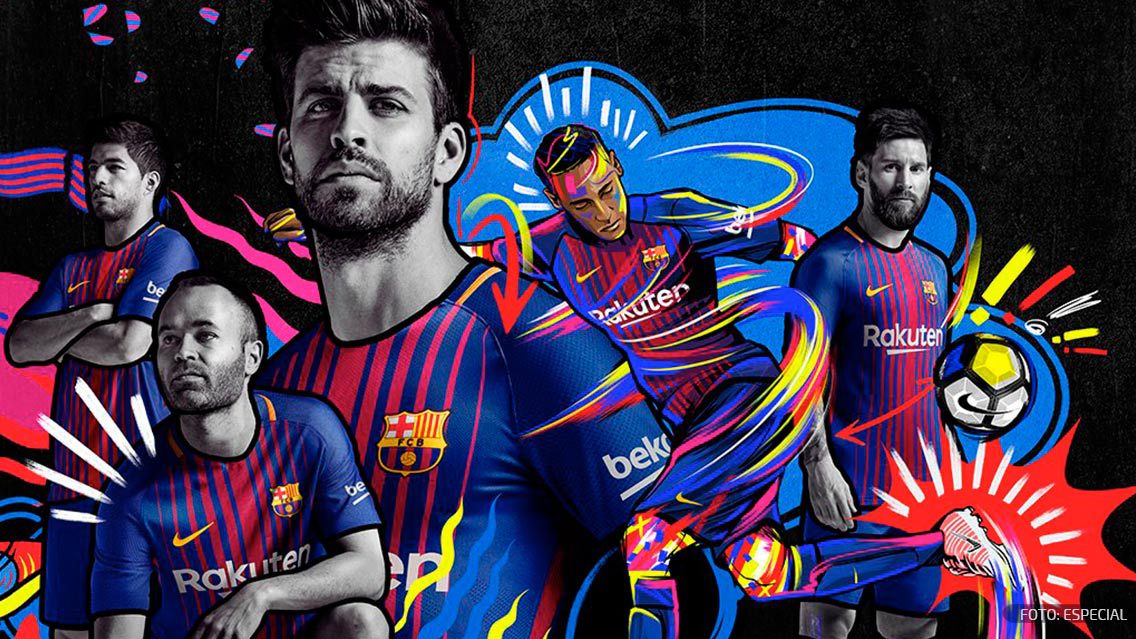 Barcelona Present Nuevo Jersey De La Temporada