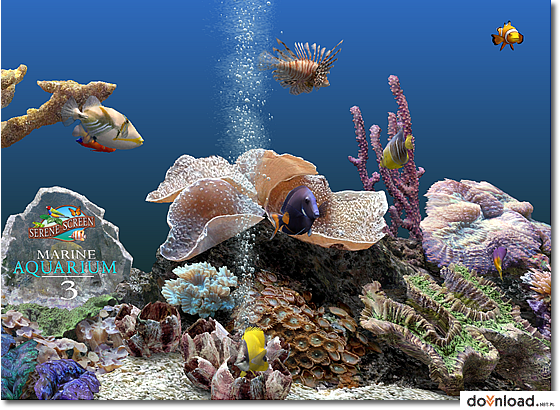 crawler 3d marine aquarium screensaver 4 free download