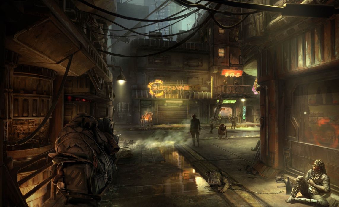 Star Wars 1313 street cities slums video games sci fi science 1143x700