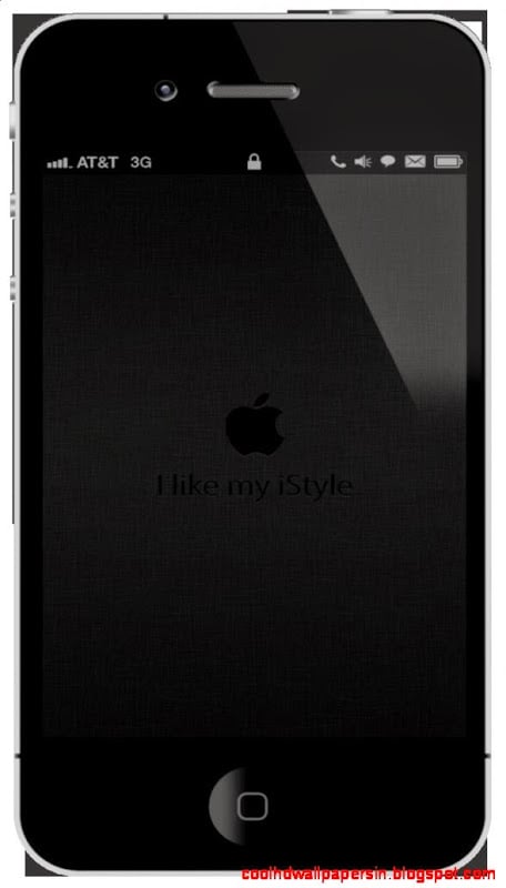 apple wallpaper hd 1080p Dark Apple iPhone 4 3GS Wallpapers