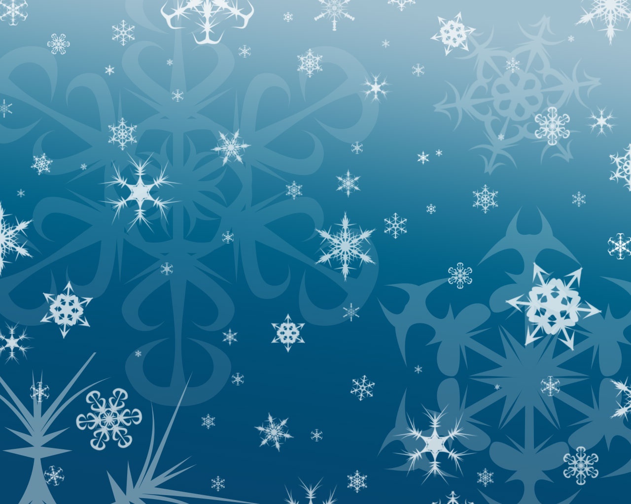 Blue Christmas Wallpaper Background