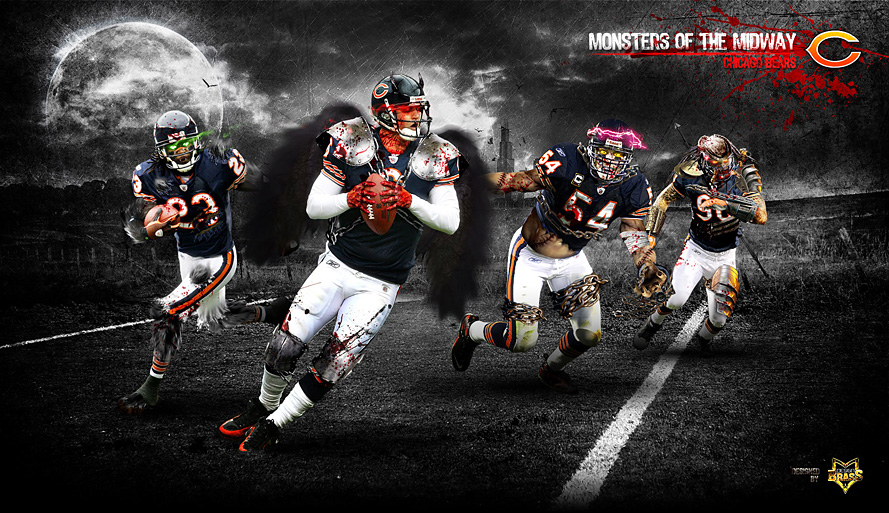 Chicago Bears wallpaper iPhone  Chicago bears wallpaper, Chicago