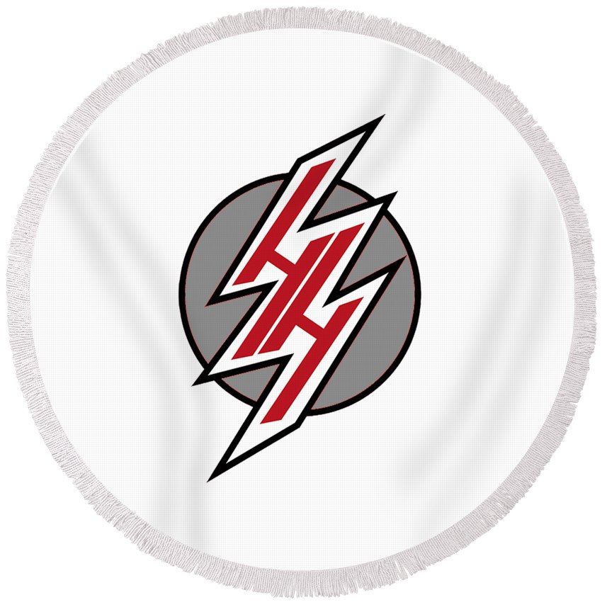 Hentai Haven Round Beach Towel By Mortred Crystalis