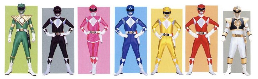 Mighty Morphin Power Rangers By Plaeer1988