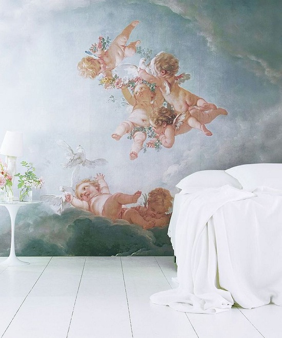 Cherubs And Trees New Wall Murals From An Angel At My Table Dear