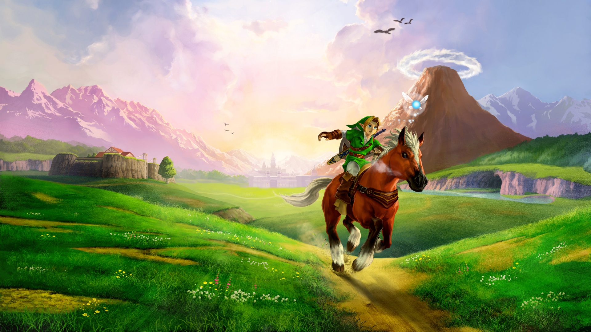 Wallpaper Zelda Ocarina Of Time Jeux Jvl
