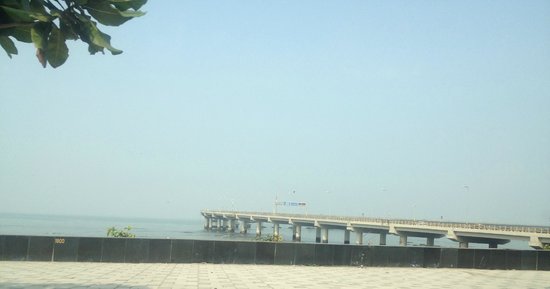 The Sea Link In Background Over Mumbai Sky Line