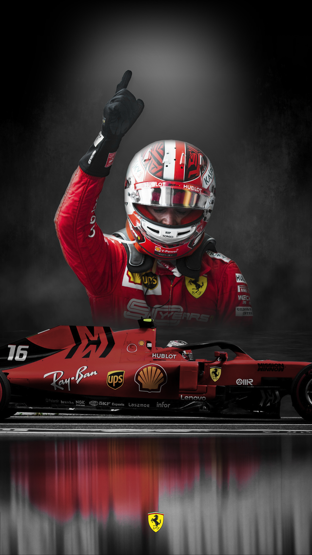Charles Leclerc Mobile Wallpaper F1porn Formula Car