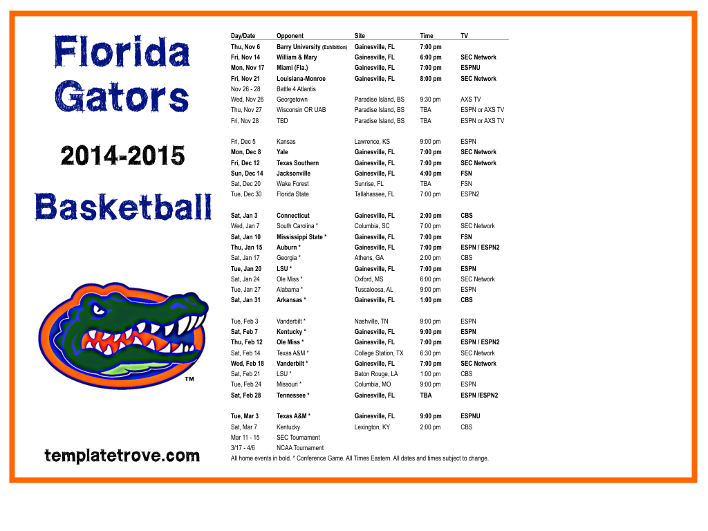 College Basketball Desktop Wallpaper Schedules