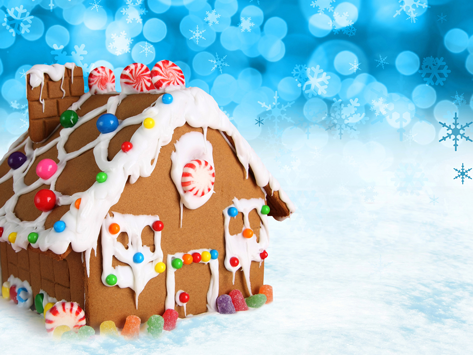 HD wallpaper christmas gingerbreadHolidays HD Wallpaper white and brown  chocolate house  Wallpaper Flare