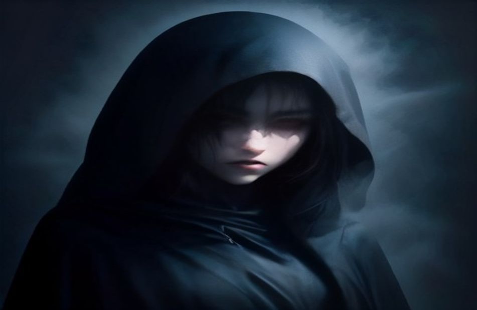 Dark Anime Girl Wallpaper