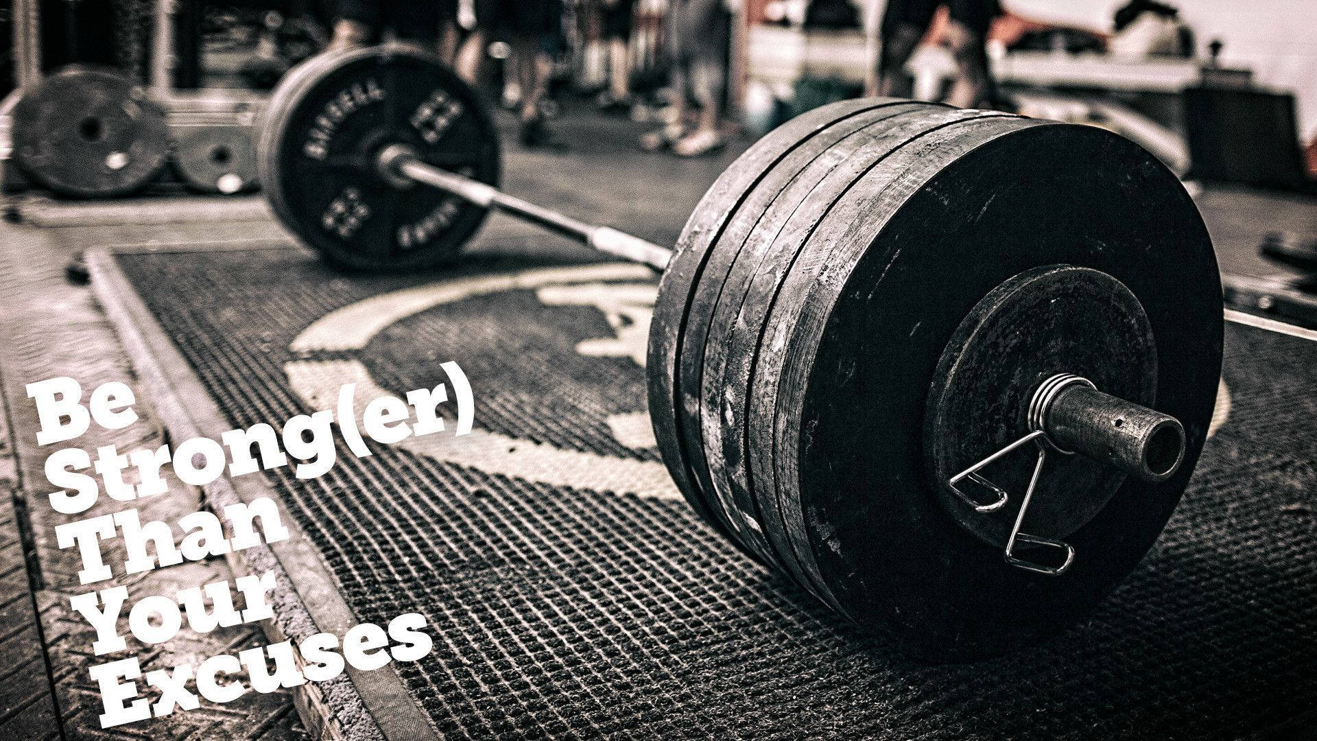 Weightlifting Background Wallpaper