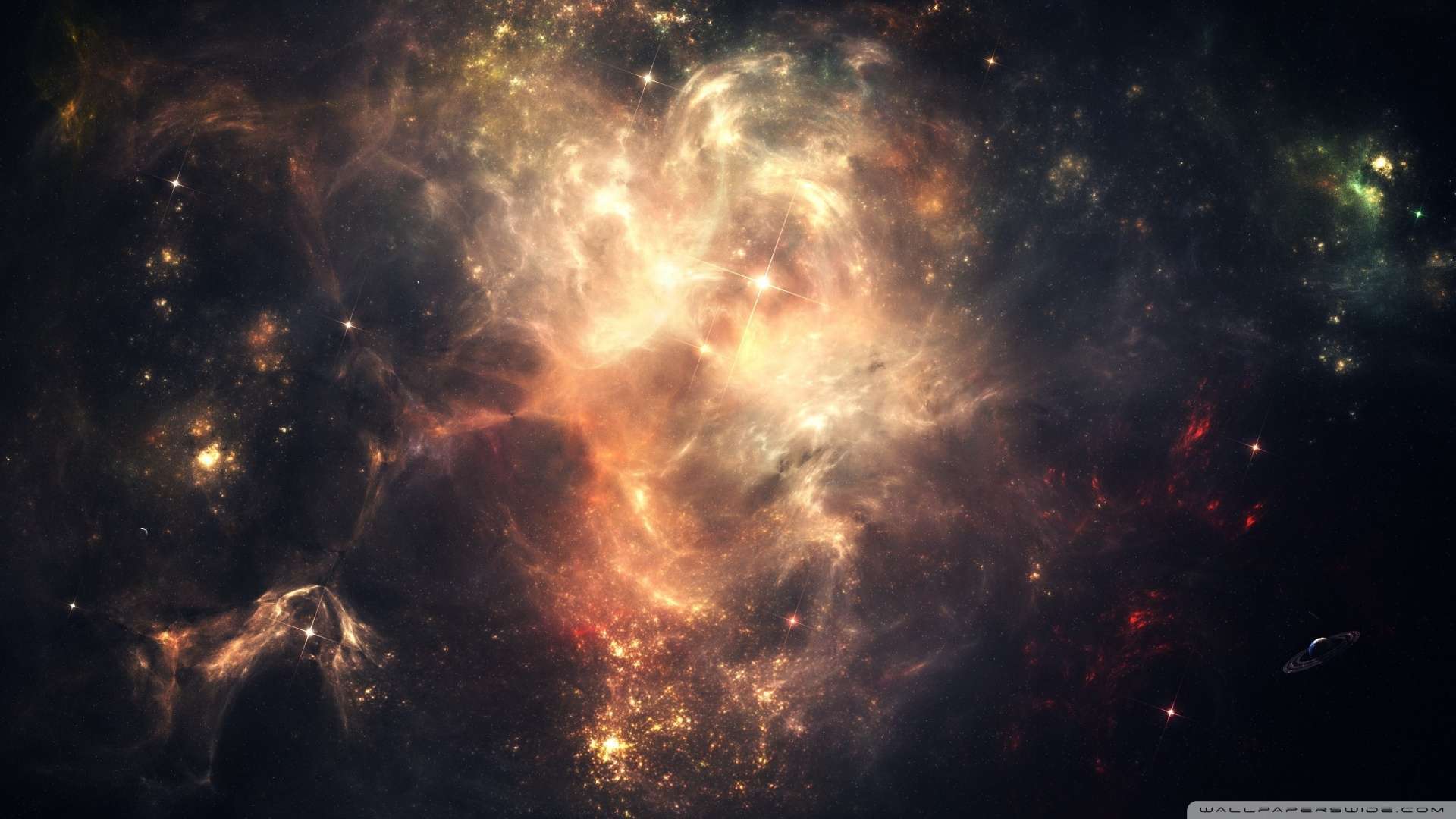 Wallpaper Outer Space Nebulae 1080p HD Upload At February