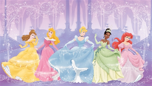 Disney Princess Large Panelled Murals By Tots N Tales
