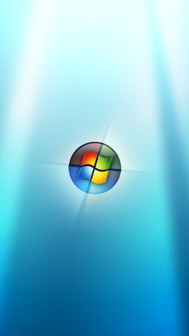 Windows Logo Seven Microsoft iPhone Wallpaper