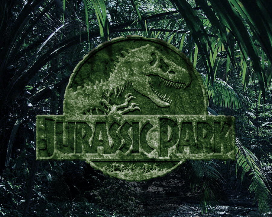 Rocky Jurassic Park Logo Wallpaper Green Version By Onipunisher On