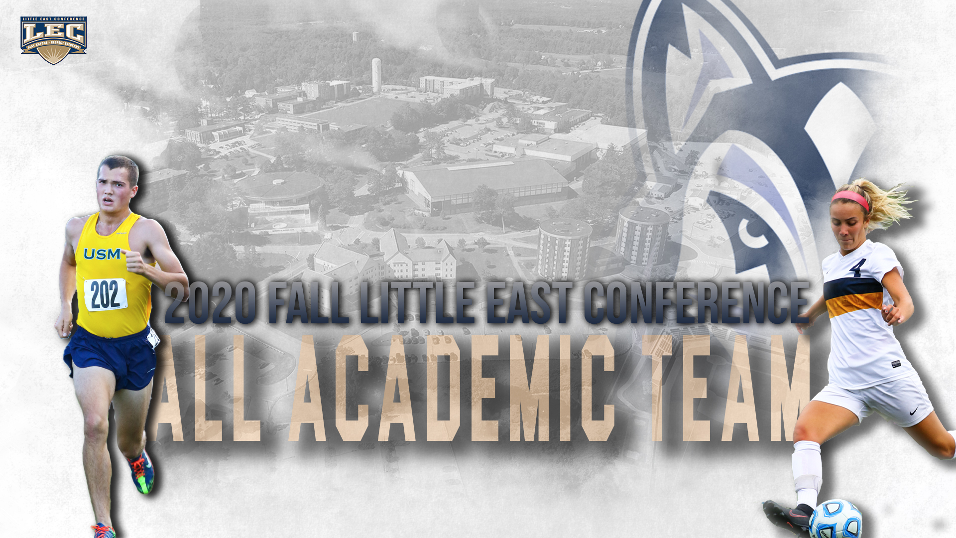 Thirty Three Huskies Earn Little East Conference All Academic