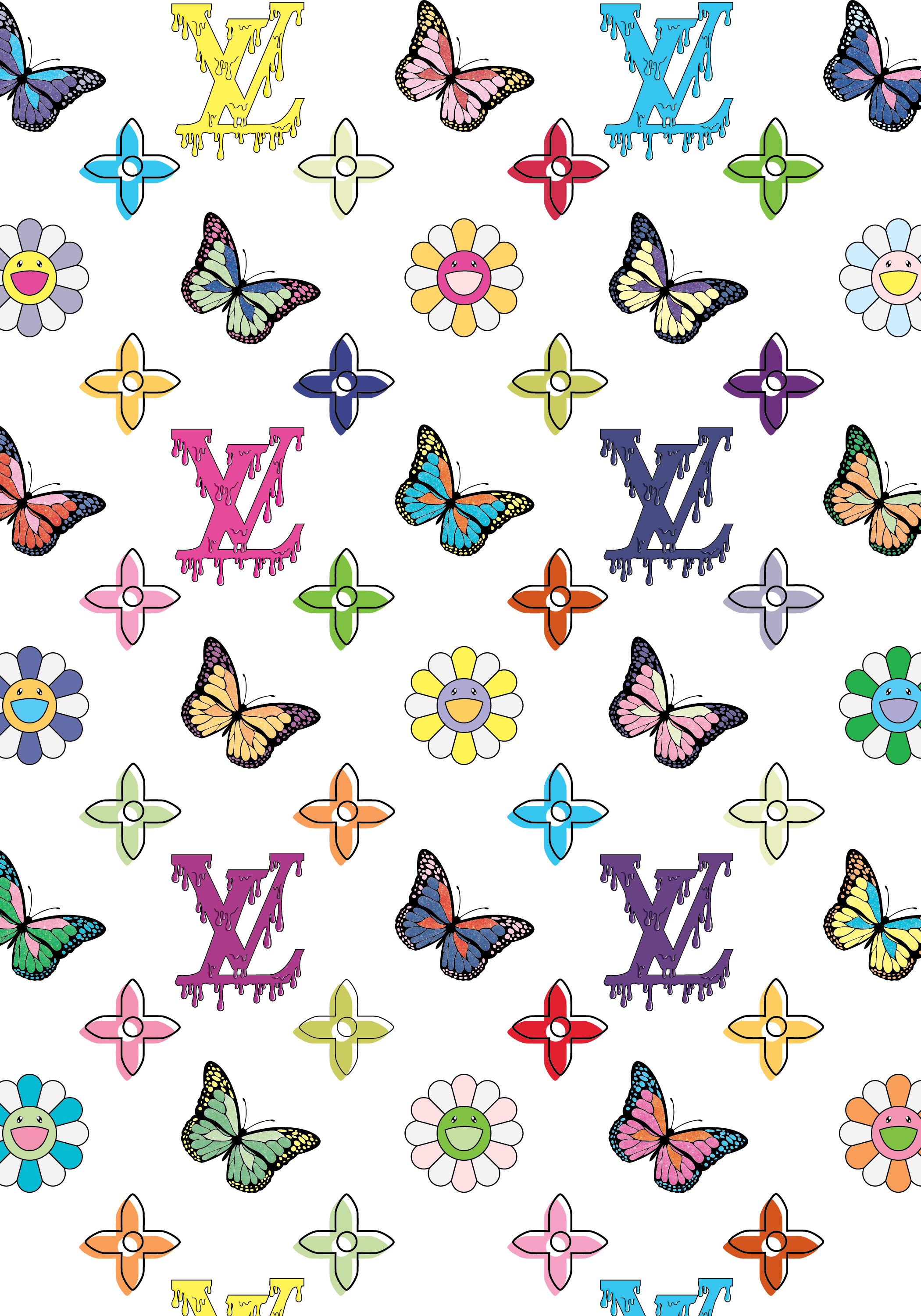 Louis Vuitton Pattern Edit iPhone Wallpaper