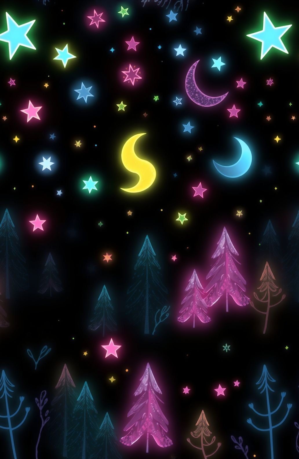 Glow In The Dark Wallpaper