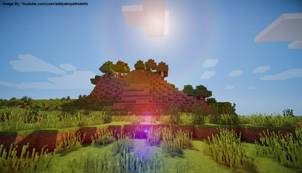 Minecraft Desktop Beautiful Background Image Atd Wallpaper