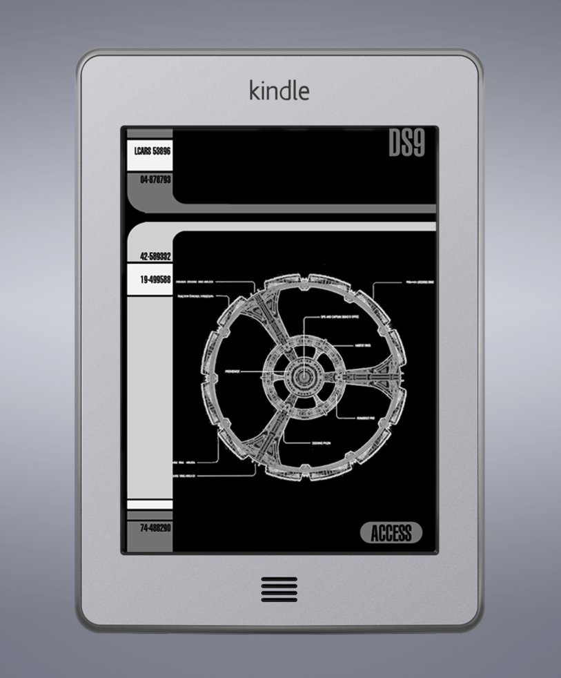 Lcars Ds9 Kindle Wallpaper By Reddishplains Customization