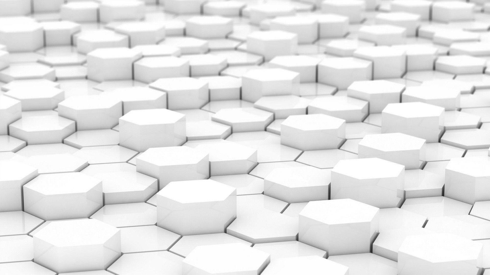 White Abstract Wallpaper