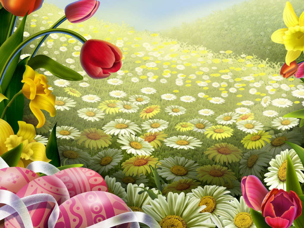 Easter Spring Wallpaper Hot Desktop