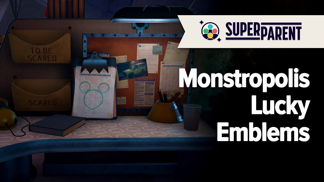 Kingdom Hearts Monstropolis Lucky Emblem Locations Superparent