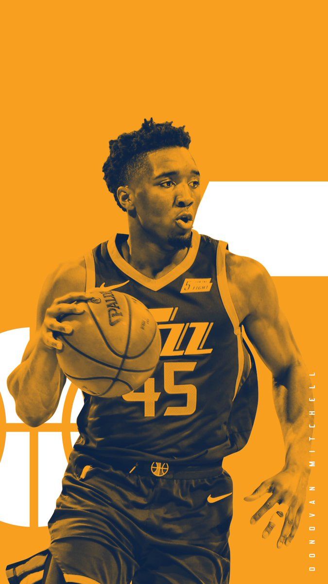 Donovan Mitchell Utah Jazz Wallpaper Nba