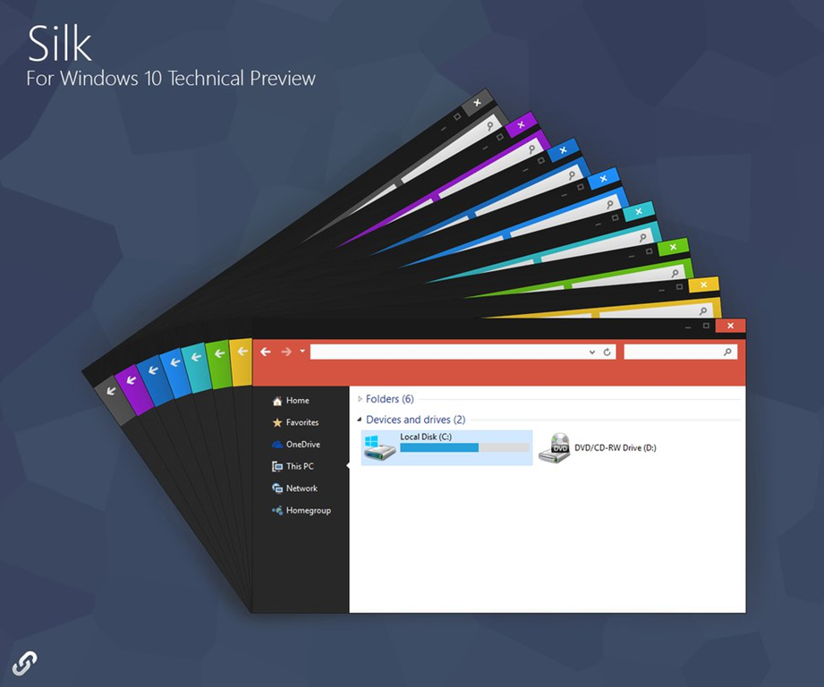 First Themes Released For Windows Silk Theme From Here