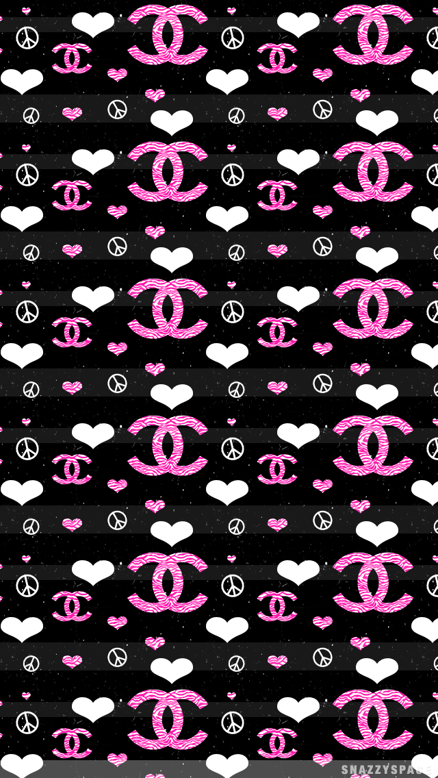 Installing This Chanel And Peace iPhone Wallpaper Is Very Easy Just