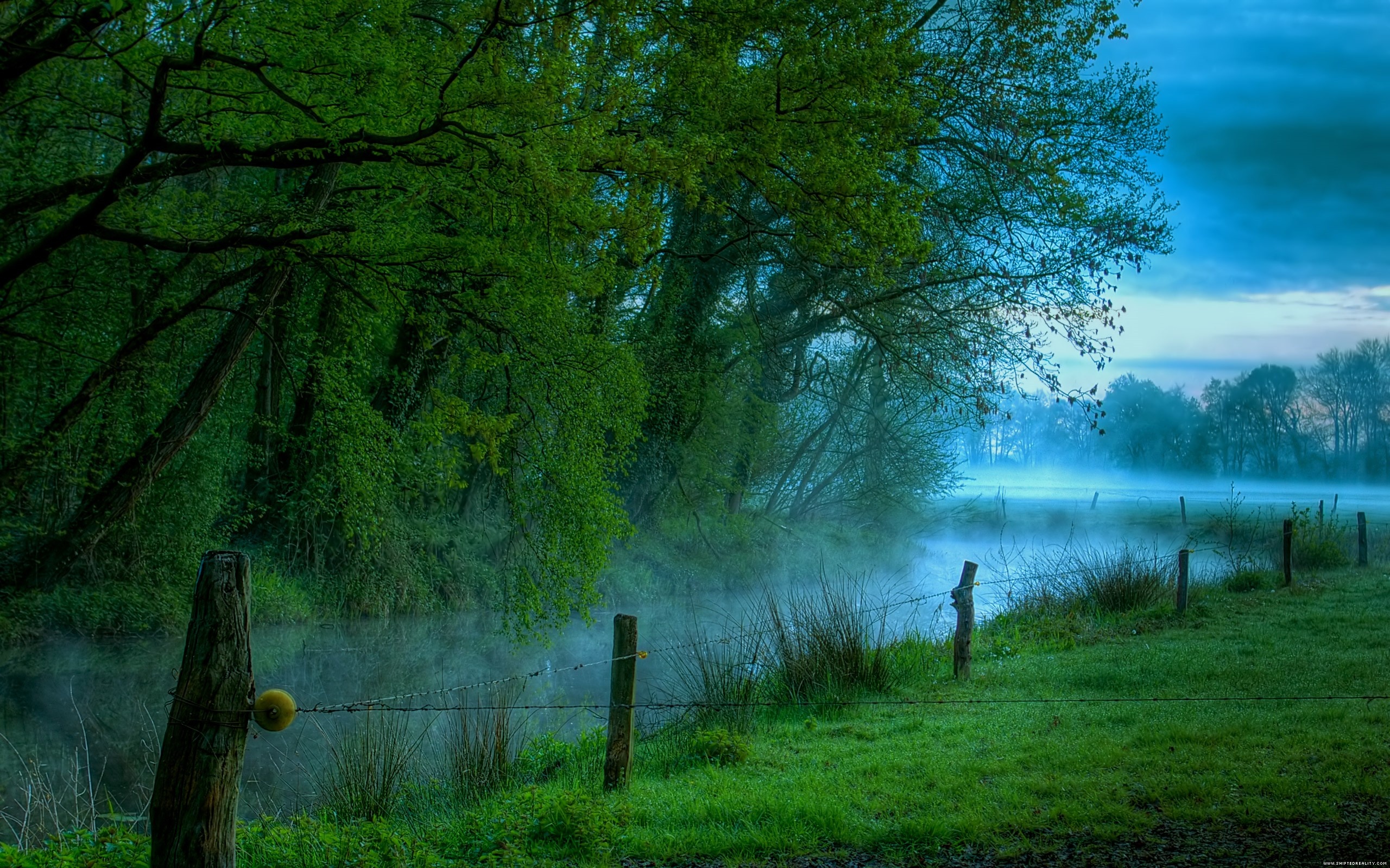 Misty River Wallpaper And Image Pictures Photos