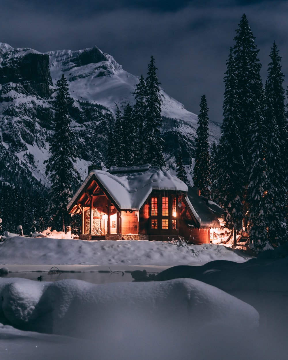 Winter Night Pictures Download Free Images on